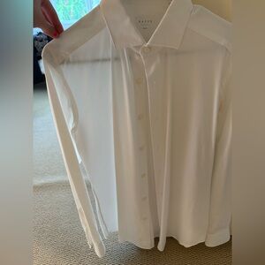 Xacus Men's Classic White Dress Shirt